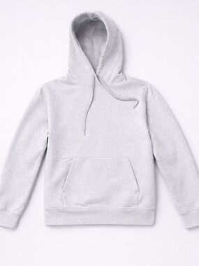 Athleta Light Gray Women's Pullover Hoodie